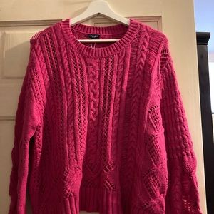 Splendid Cable Knit Sweater Size Medium